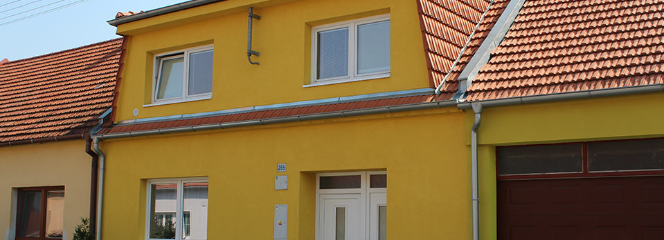 Rekonstrukce a nadstavba RD Žabčice 1